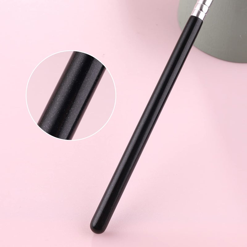 IPRESTA Flat Concealer brush Brow Brush Black Single Brushes Eye Shadow Primer Applicator Brush for Blending, Small Makeup Brush Concealer Brush Eyeshadow brush - Image 5